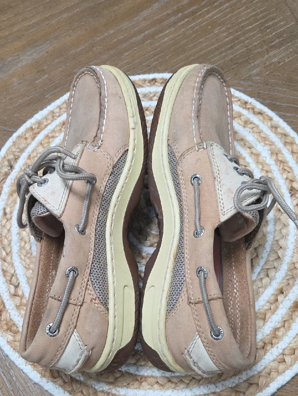 Sperry Mens Billfish 3 Eye Leather Boat Shoe, Size 8.5